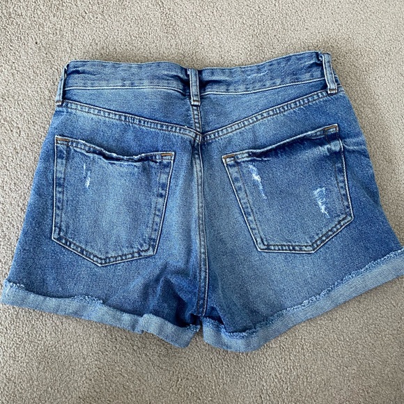 &Denim Embellished Jean Shorts, Size 8 - Picture 3 of 3